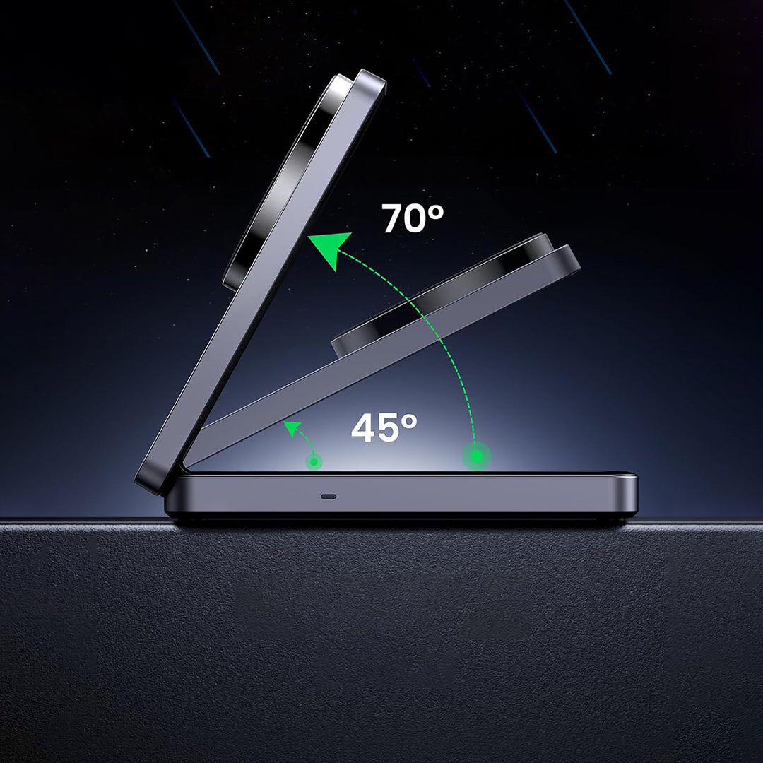 Karikues Wireless Magnetik UGreen 15W 2 Ne 1