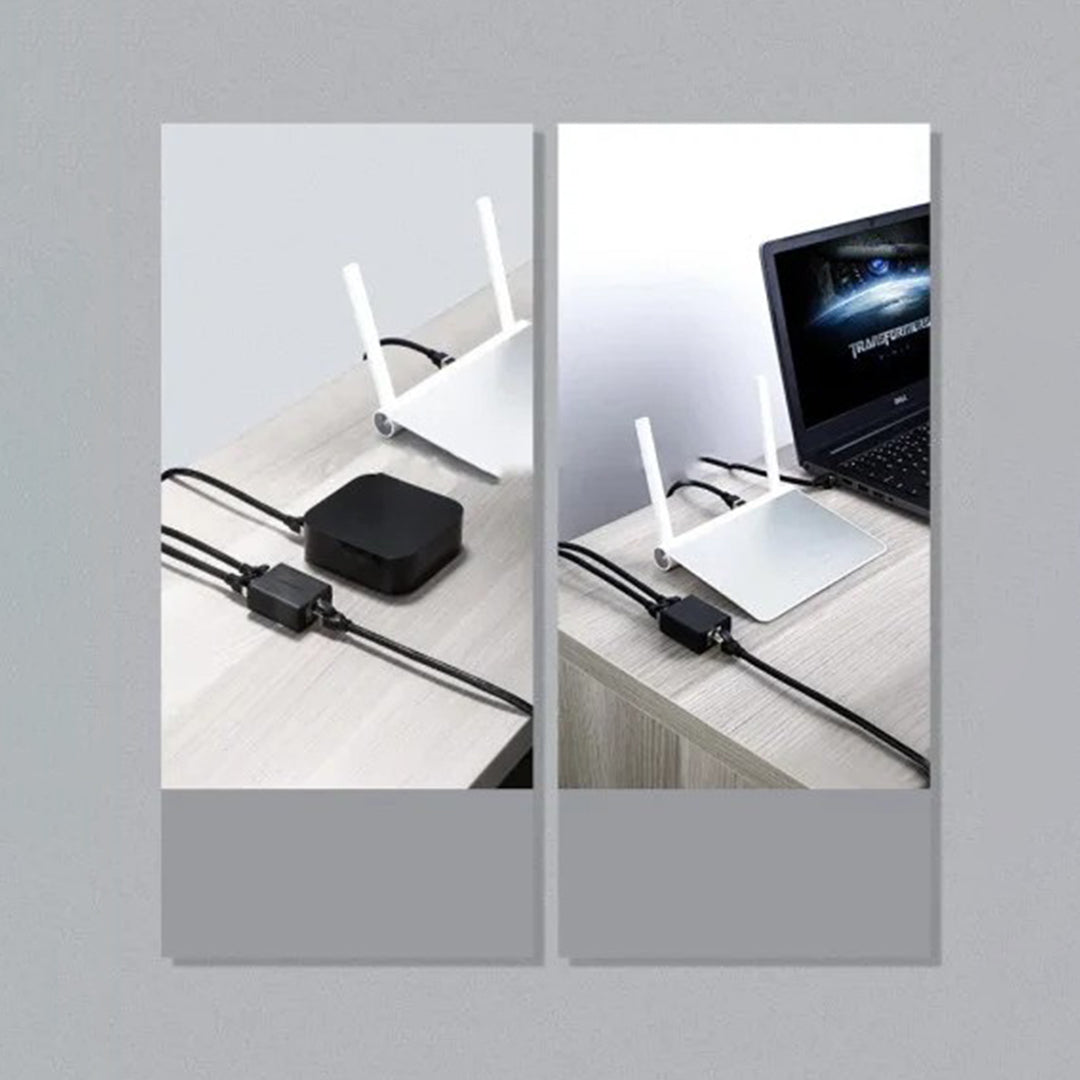 Zgjatues Kabelli Interneti 1 Ne 2 RJ45 Ugreen