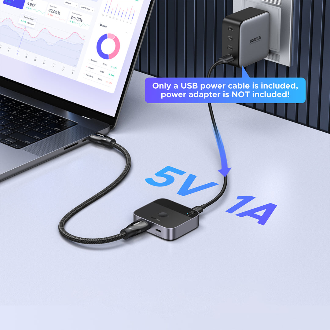Switch 2 Ne 1 Type-C & HDMI 4K@60Hz Ugreen