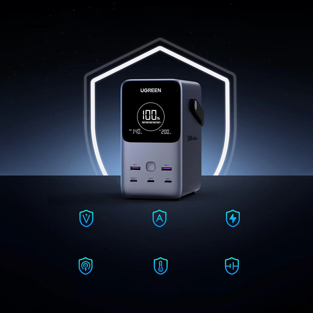 Bateri E Jashtme UGreen Nexode 48'000mAh 300W Me 5 Porta