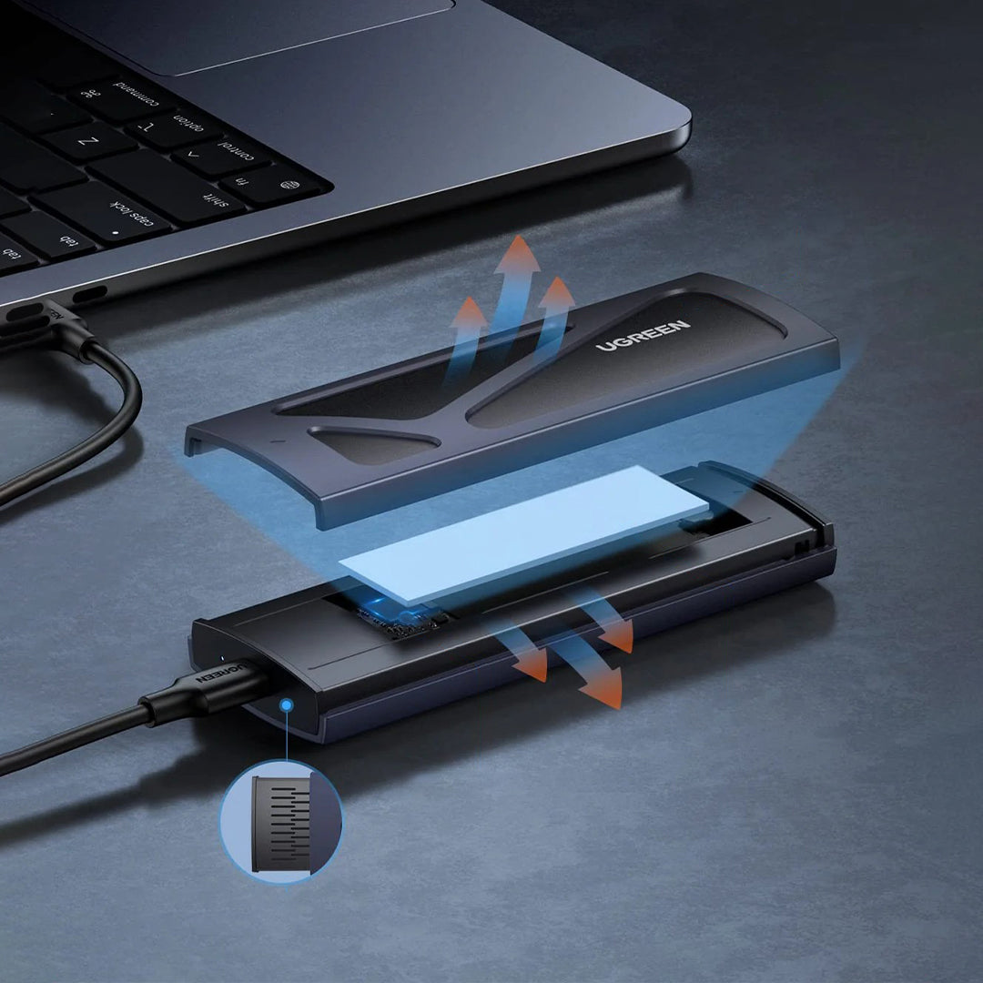 Mbajtese Dhe Lexuese SSD M.2 NVMe Ugreen