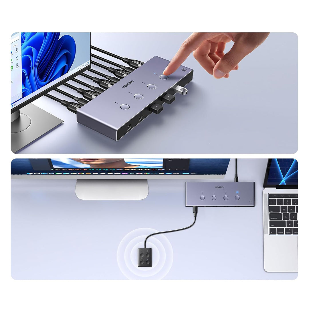 KVM Switch HDMI 4 Ne 1 Ugreen