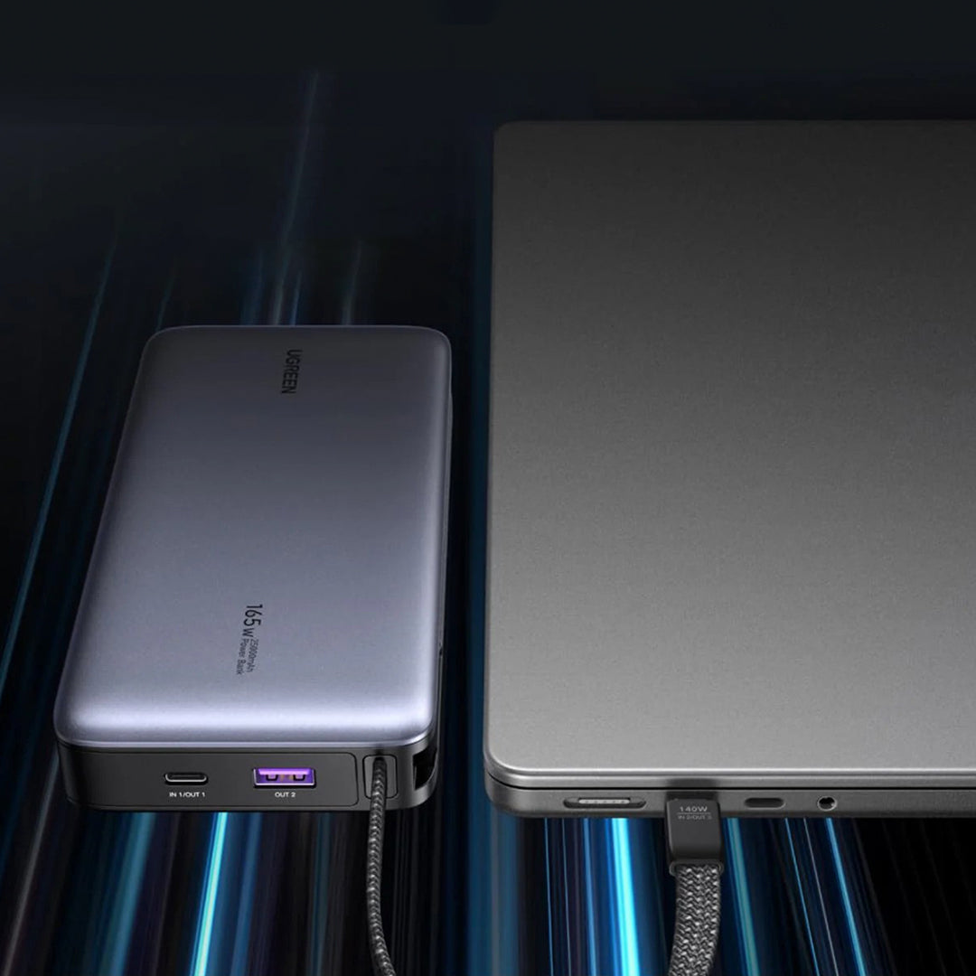 Bateri E Jashtme Me Fishe Te Terheqshme Type-C 67W 20'000mAh Ugreen