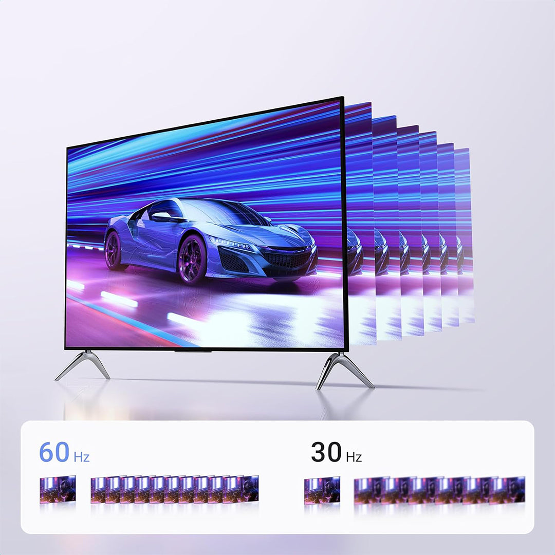 Adaptor Kabell Nga HDMI 4K @60Hz Ne USB-A & USB-C Ugreen