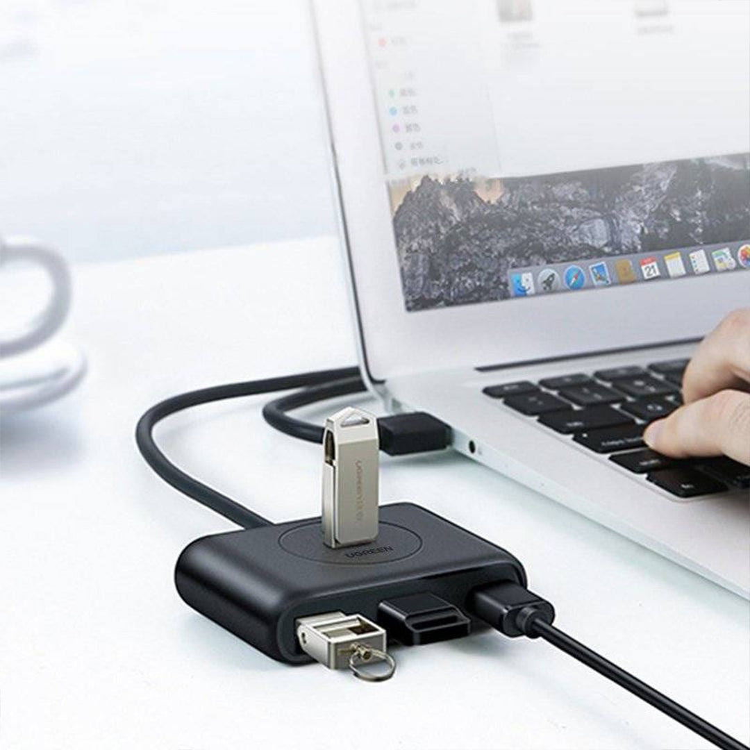 Hub Splitter UGreen Me Porta 4x USB 3.0 Dhe Fishe USB-C/USB-A