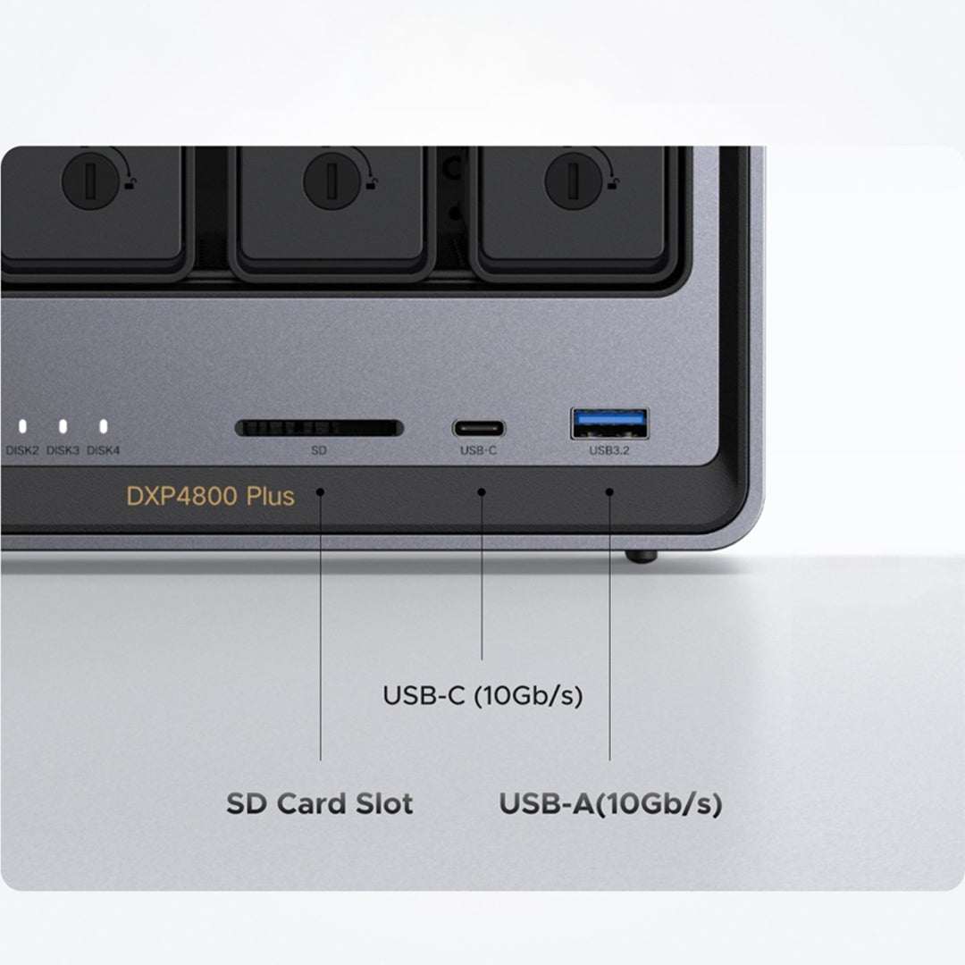Sistem Nas Ugreen Me 4 Porta Per Ruajtjen Dhe Leximin E Hdd-ve