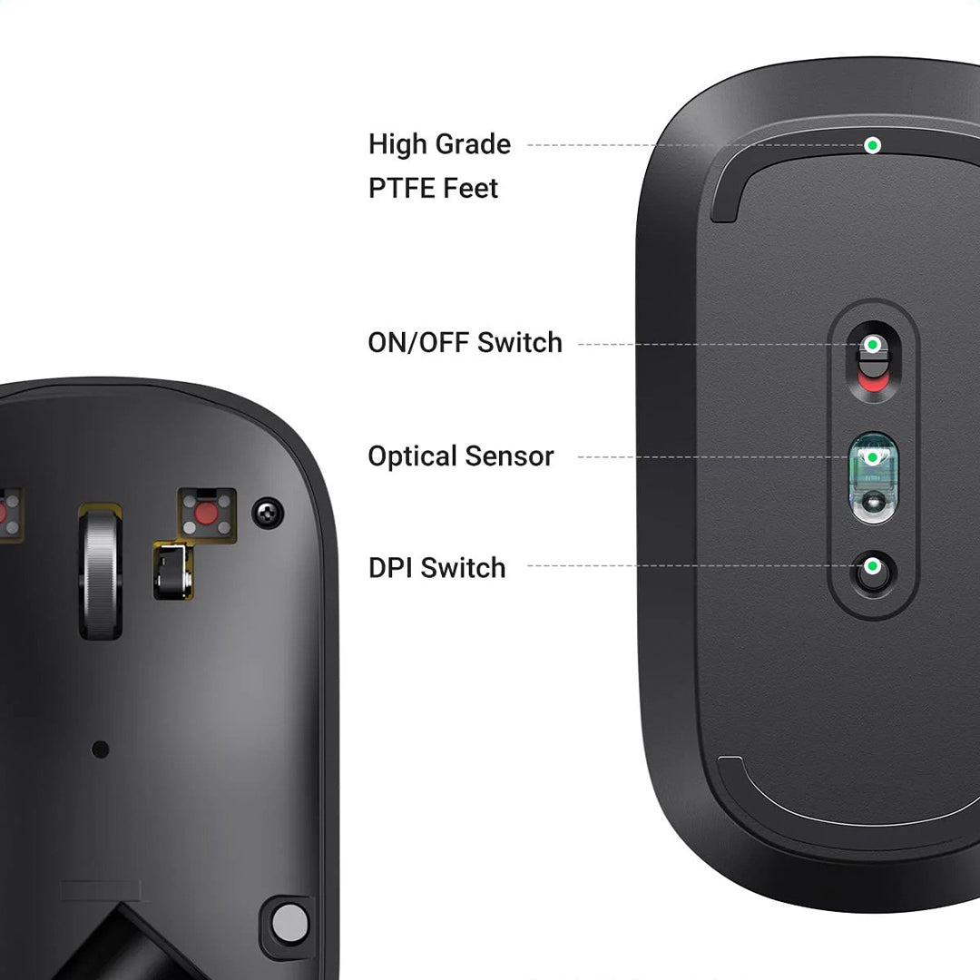 Maus Wireless Per Kompjuter Dhe Laptop UGreen 4000DPI