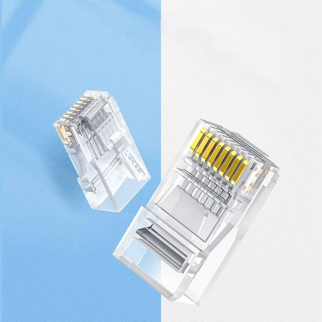 Lidhes RJ45 Cat 6 8P8C Transparent 10pcs Ugreen