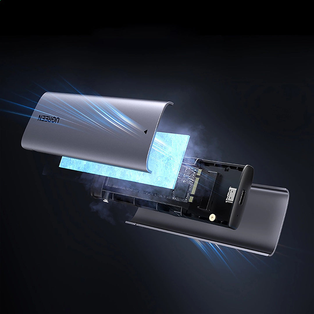 Mbajtese Dhe Lexuese Ugreen Per SSD M.2 NVMe/SATA
