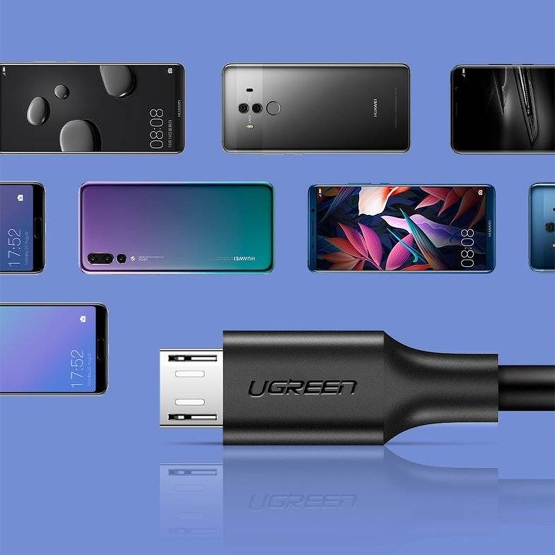 Kabell USB-A Ne Micro USB 2A Max 1m Ugreen