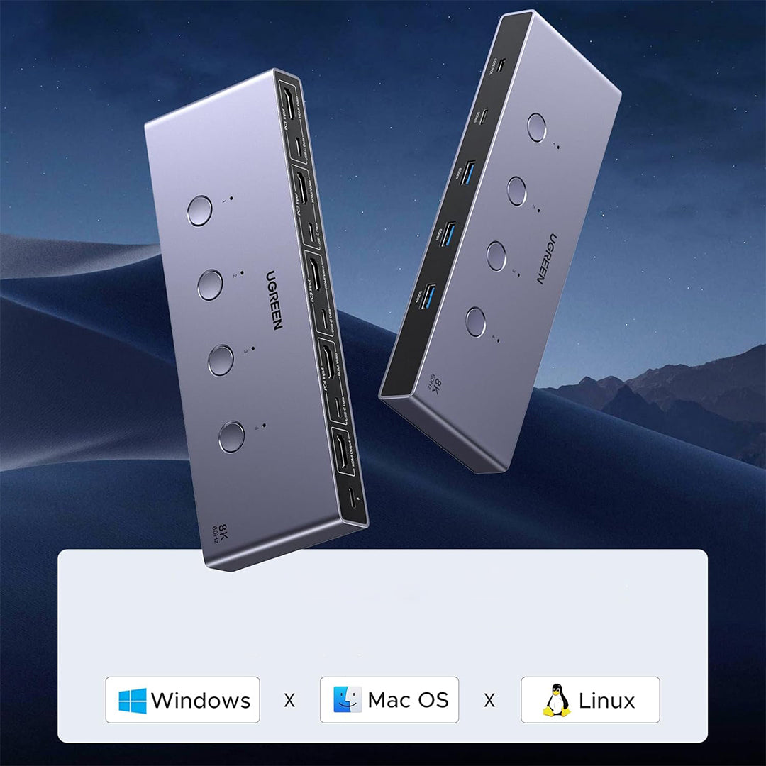 KVM Switch HDMI 4 Ne 1 Ugreen
