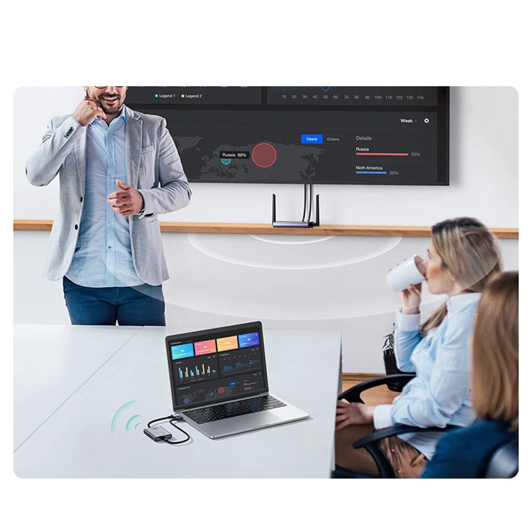 Transmetues Dhe Marres HDMI Wireless Ugreen Deri Ne 50 Metra