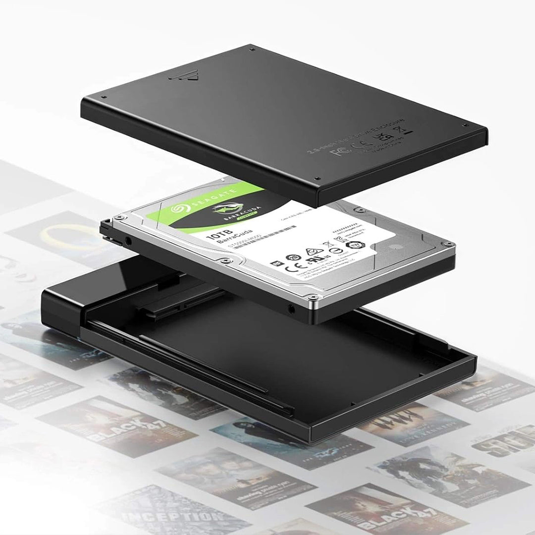 Mbajtese Dhe Lexuese HDD/SSD 2.5” Ugreen Me Porte Type-C