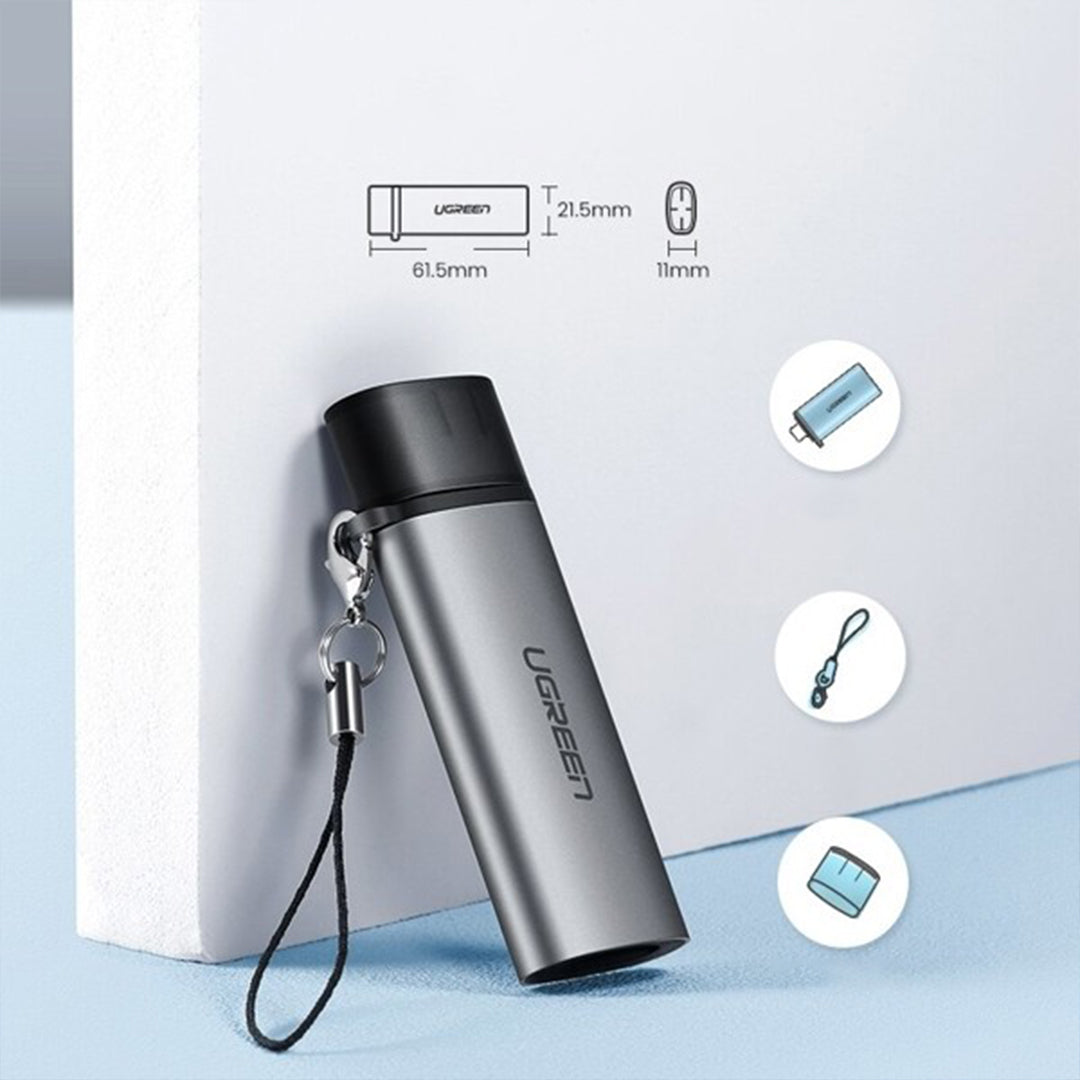 Adaptor Me Porte USB-C  Per Karte TF Dhe SD Ugreen