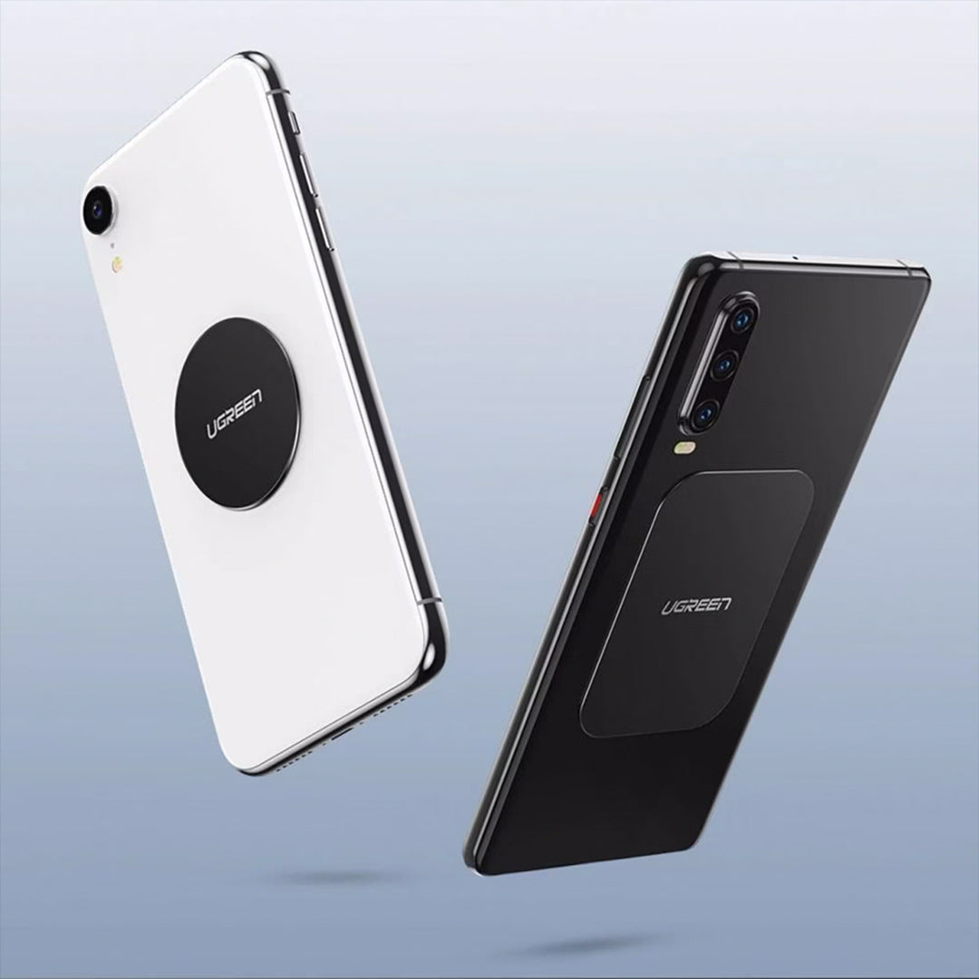 Pllaka Metalike Rrethore/Drejtkendeshe per Mbajtese Magnetike Telefoni Ugreen