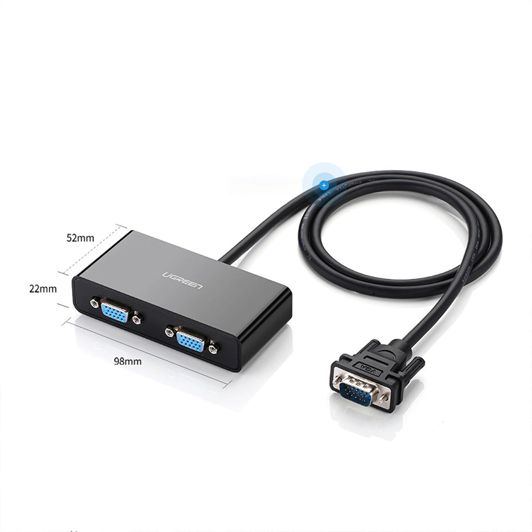 Splitter VGA (M) Ne 2x VGA (F) Ugreen