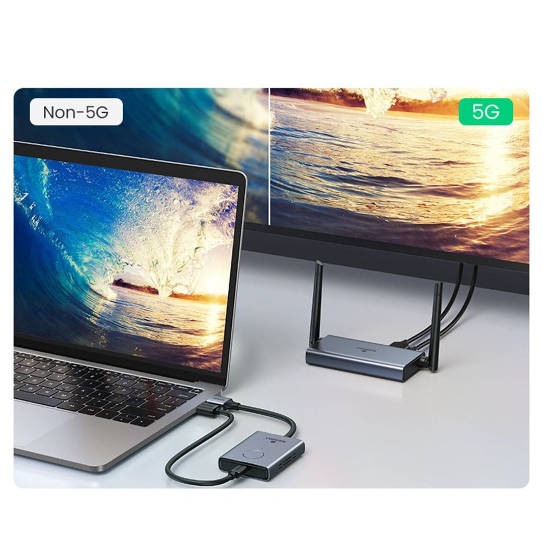 Transmetues Dhe Marres HDMI Wireless Ugreen Deri Ne 50 Metra