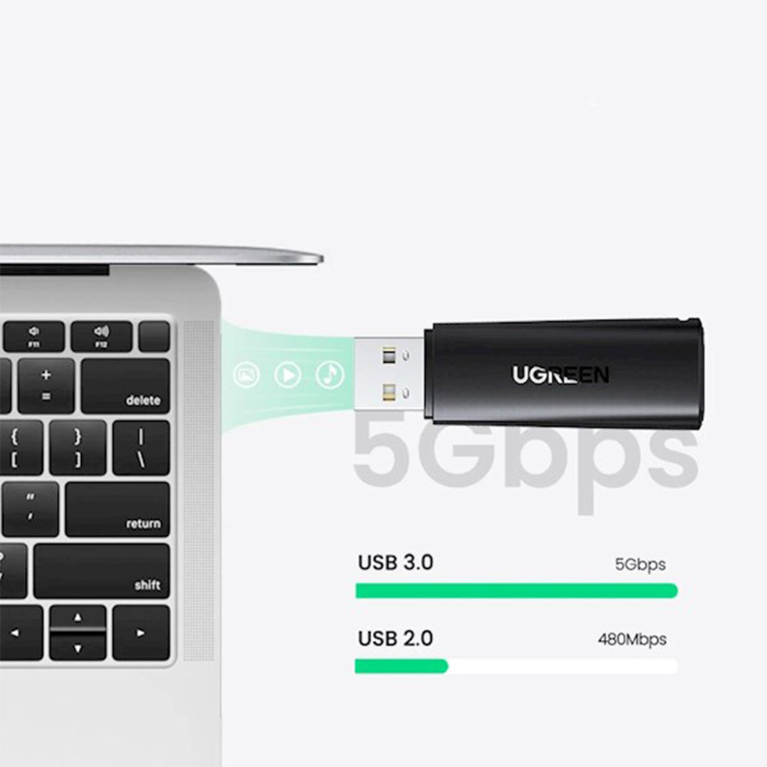 Adaptor Me Porte USB 3.0 Per Karte TF Dhe SD Ugreen