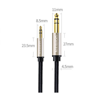 Kabell AUX 3.5mm Ne AUX 6.5mm UGreen 1m/3m