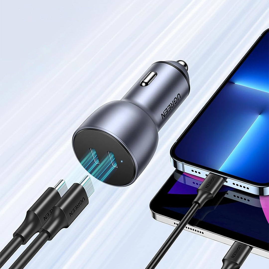 Adaptor Karikimi 40W Per Makine Me Dy Porta USB-C Ugreen
