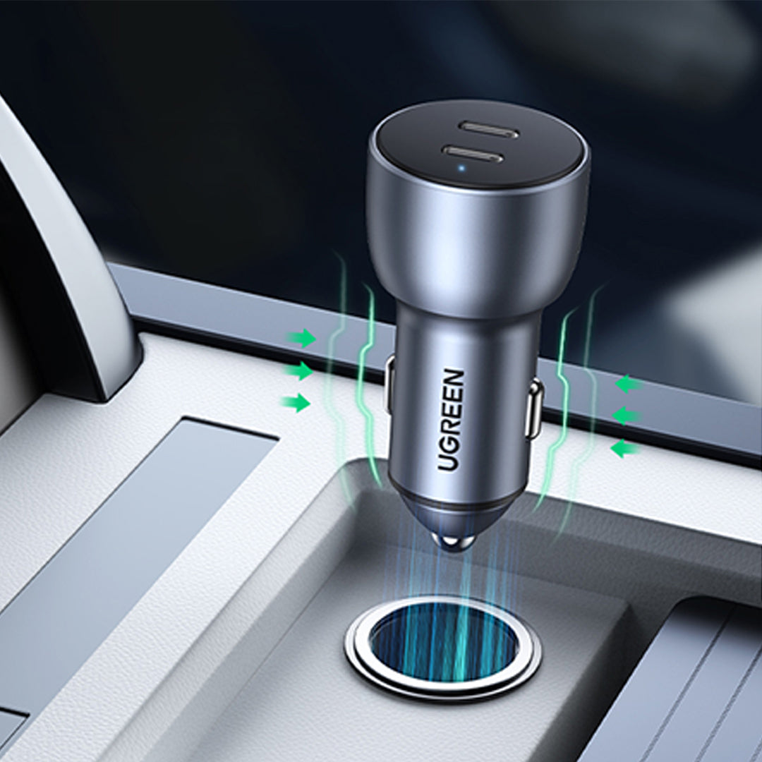 Adaptor Karikimi 40W Per Makine Me Dy Porta USB-C Ugreen