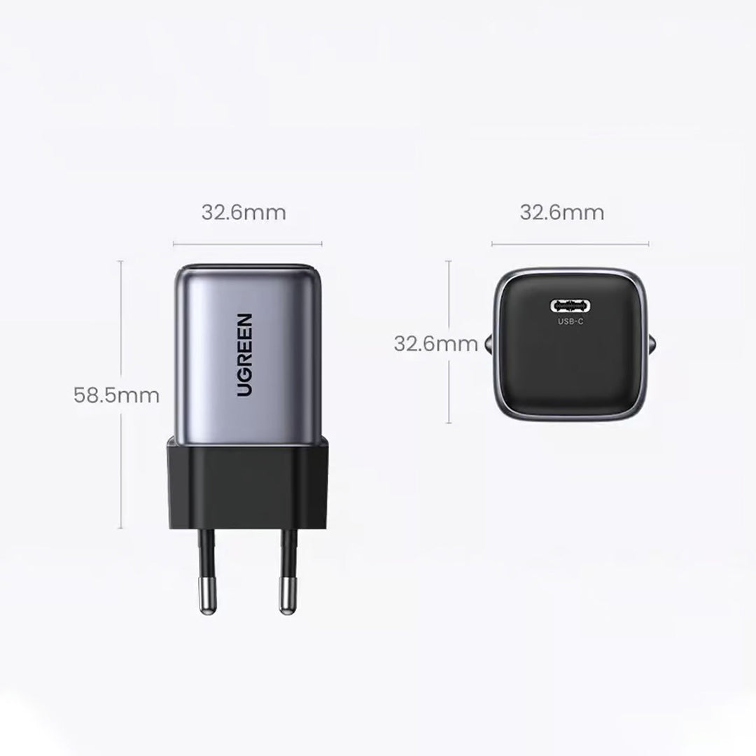 Adaptor Karikimi Nexode 30W UGreen Me Porte Type-C