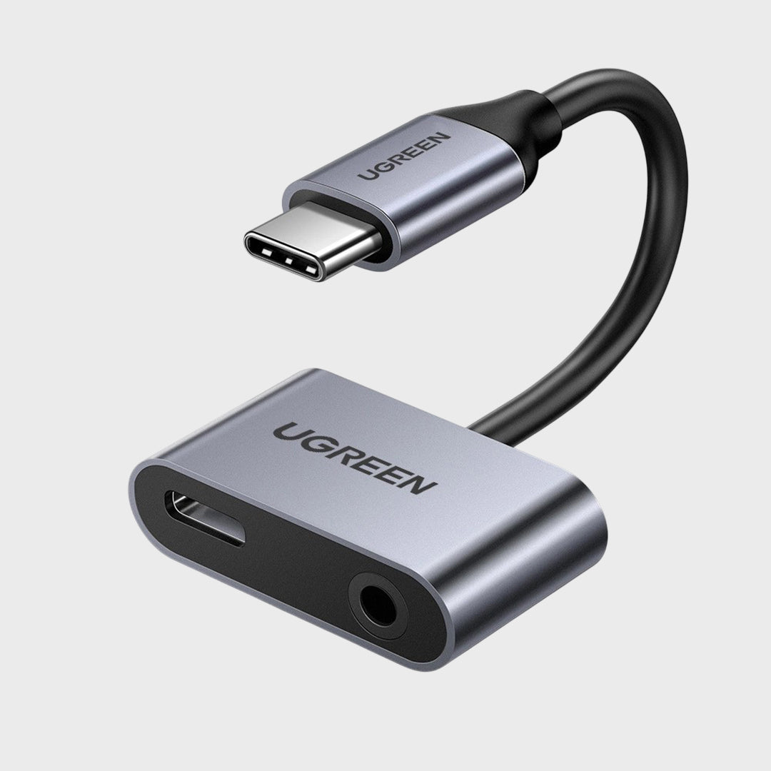 Kabell USB-C (M) Ne 3.5mm mini jack / USB-C (F) Ugreen