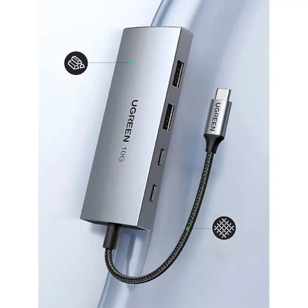 Adaptor HUB UGreen Me Shumë Porta 4 Në 1