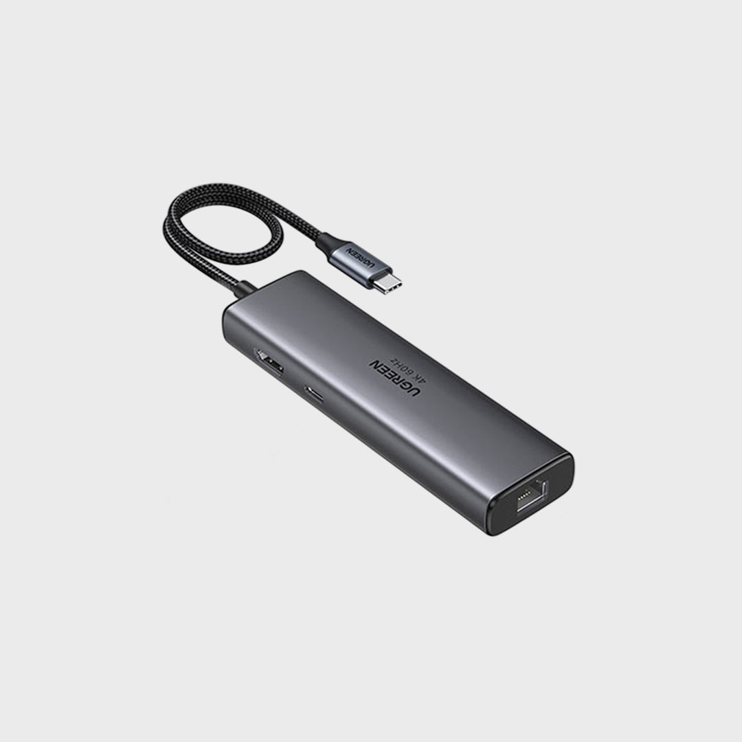 Adaptor HUB UGreen Me Shumë Porta 6 Në 1 Dhe Fishë Type-C