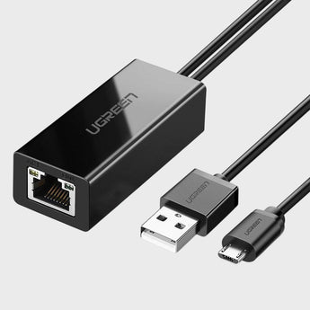 Adaptor LAN Me Fisha USB-A Dhe Micro USB Ugreen