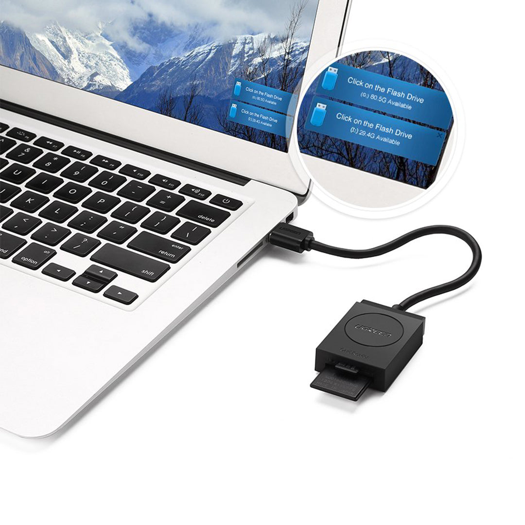 Adaptor Dhe Lexues Nga USB 3.0 Ne Karta SD/TF UGreen