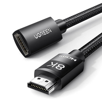 Adaptor Kabell Nga HDMI(M) Ne HDMI (F) 8K Ugreen 1m