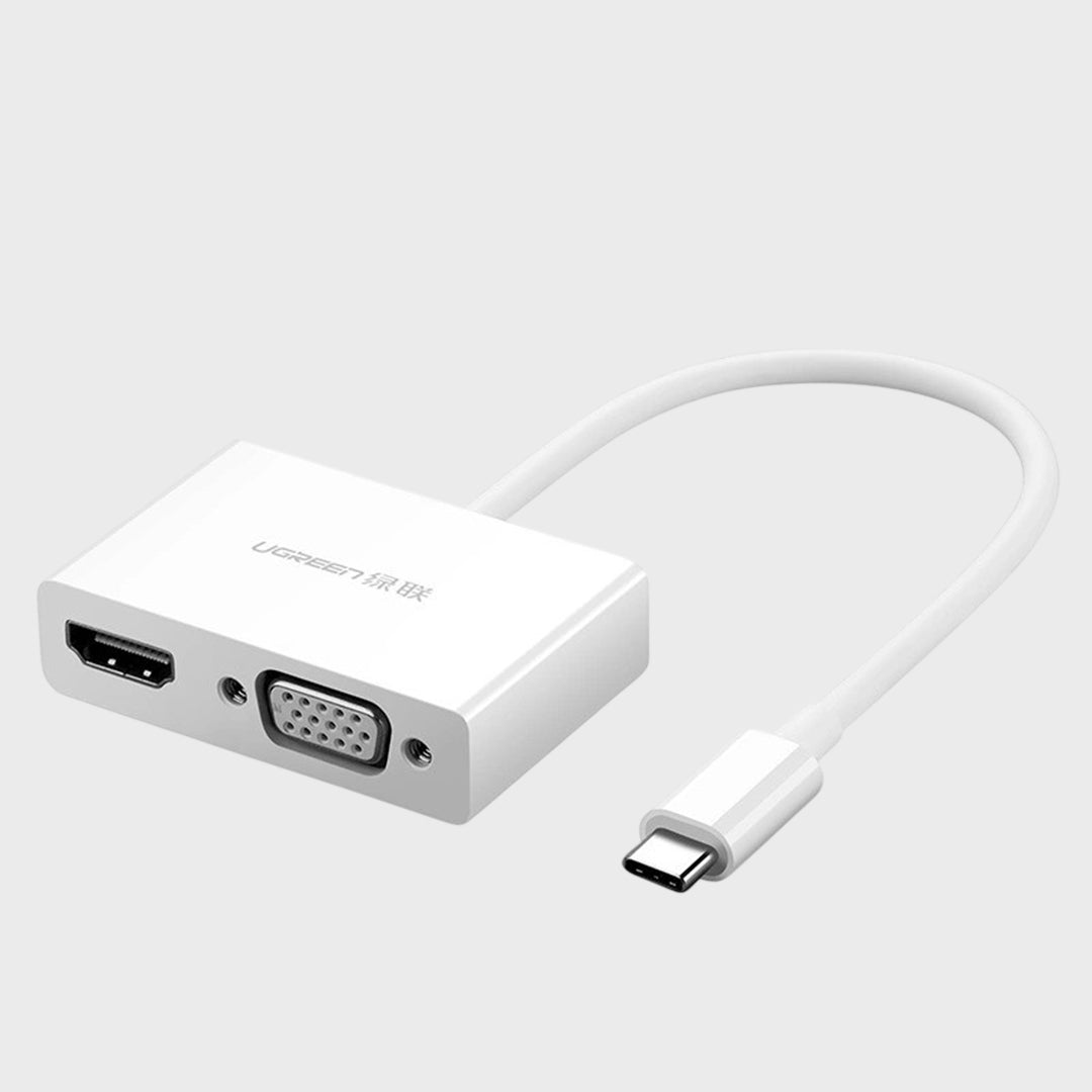 Kabell USB-C (M) Ne HDMI + VGA Ugreen