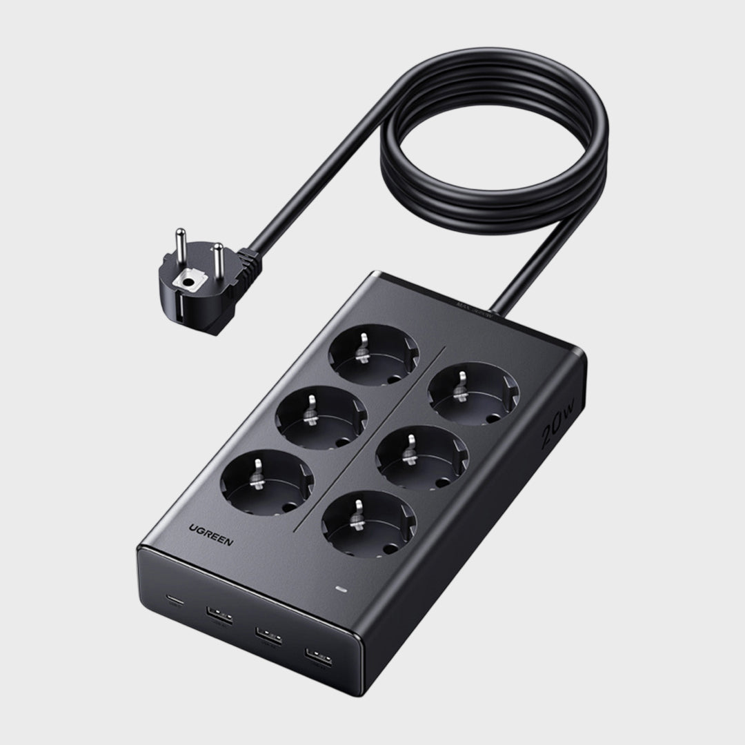 Multiprize UGreen Me 6 Vende Dhe Porta 3xUSB-A Dhe USB-C