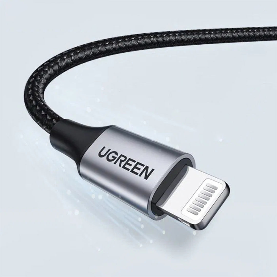 Kabell USB-A Ne Lightning MFi 2.4A UGreen 1.5m