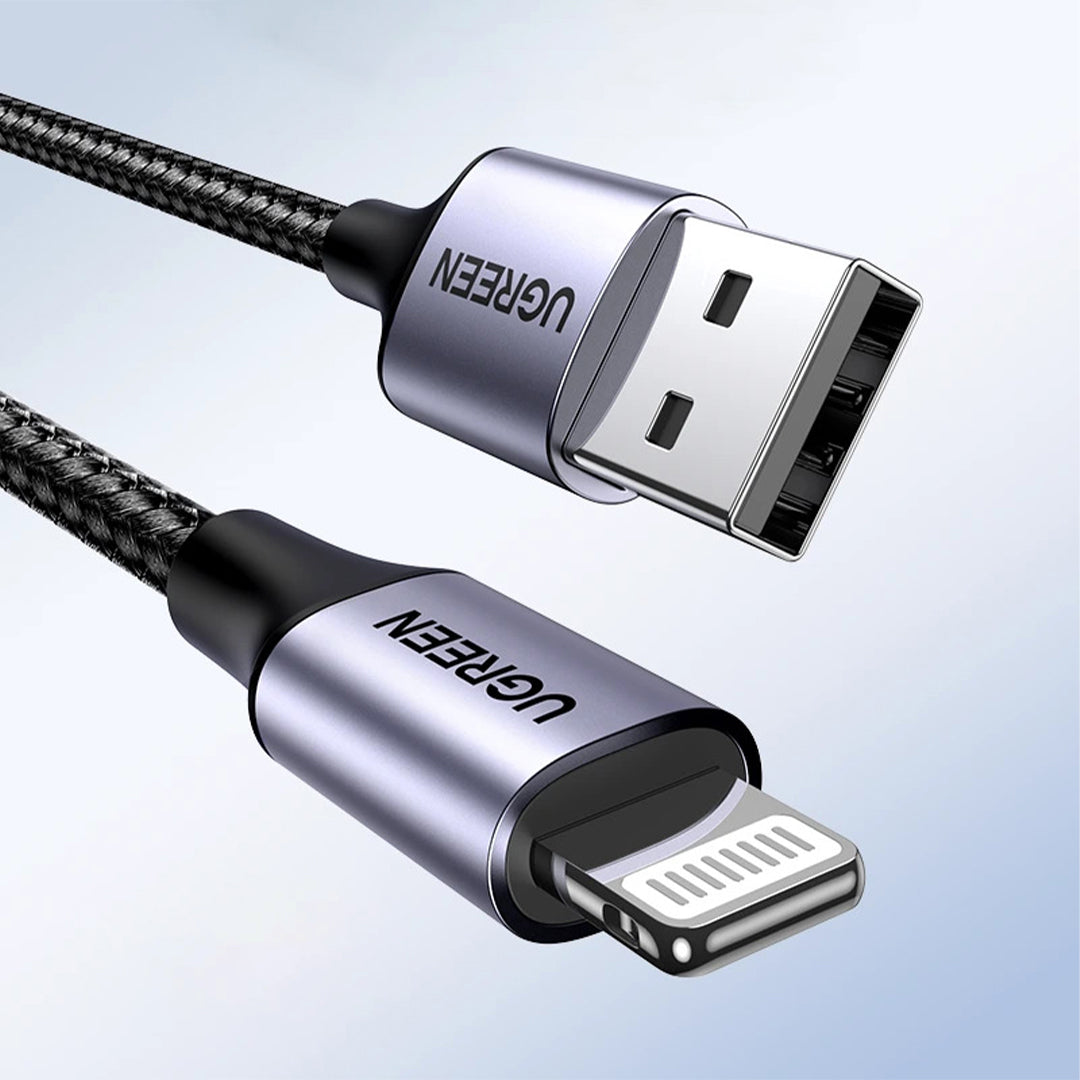 Kabell USB-A Ne Lightning MFi 2.4A UGreen 1.5m