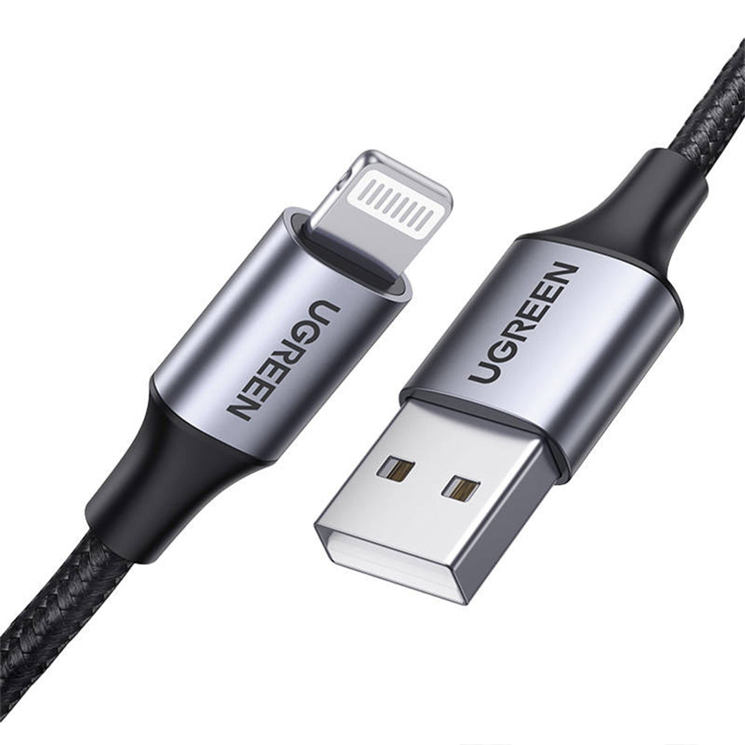 Kabell USB-A Ne Lightning MFi 2.4A UGreen 1.5m