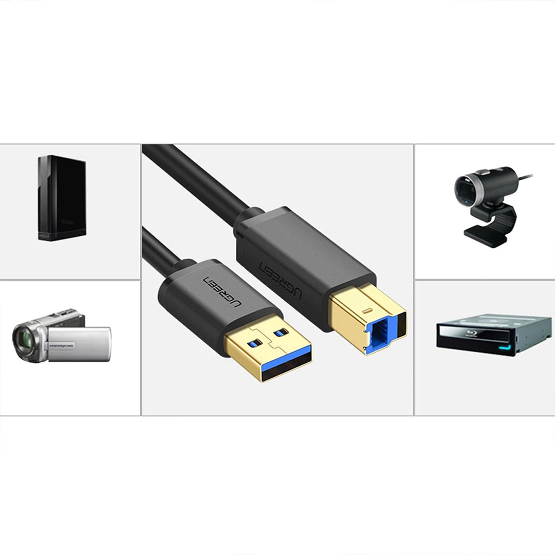 Kabell Printimi USB-A Ne USB-B UGreen