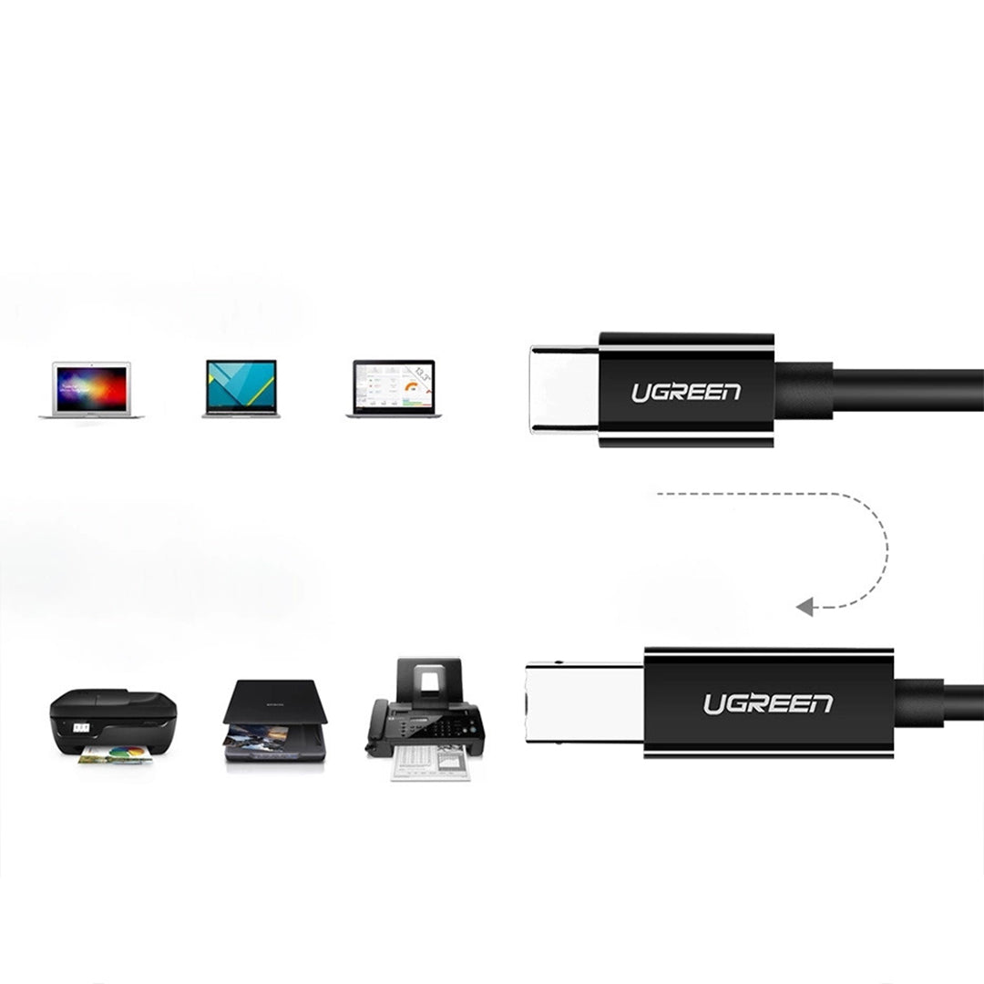 Kabell Printimi USB-C 2.0 Ne USB-B UGreen 1m/2m