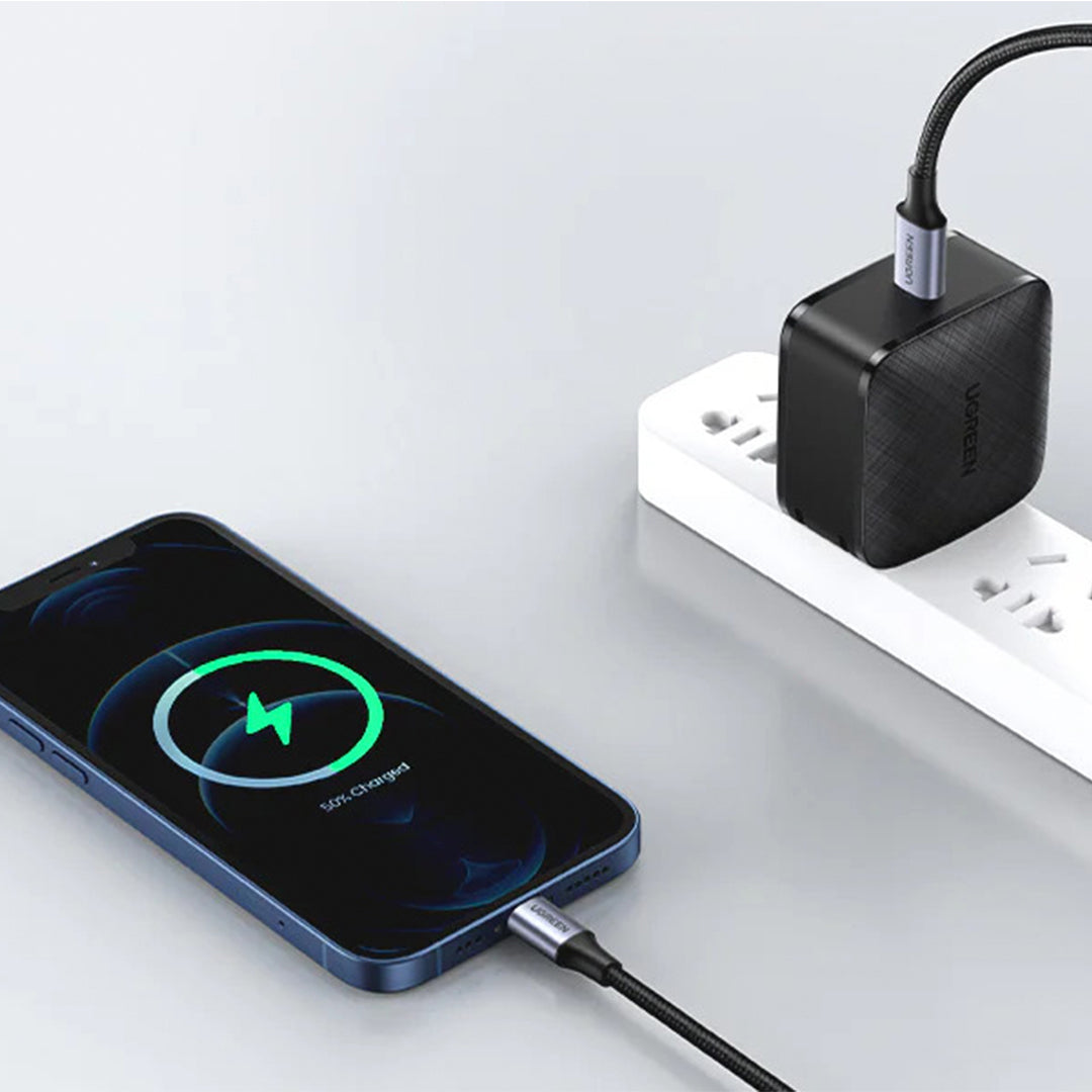 Kabell Karikimi USB-C Ne Lightning UGreen 1m