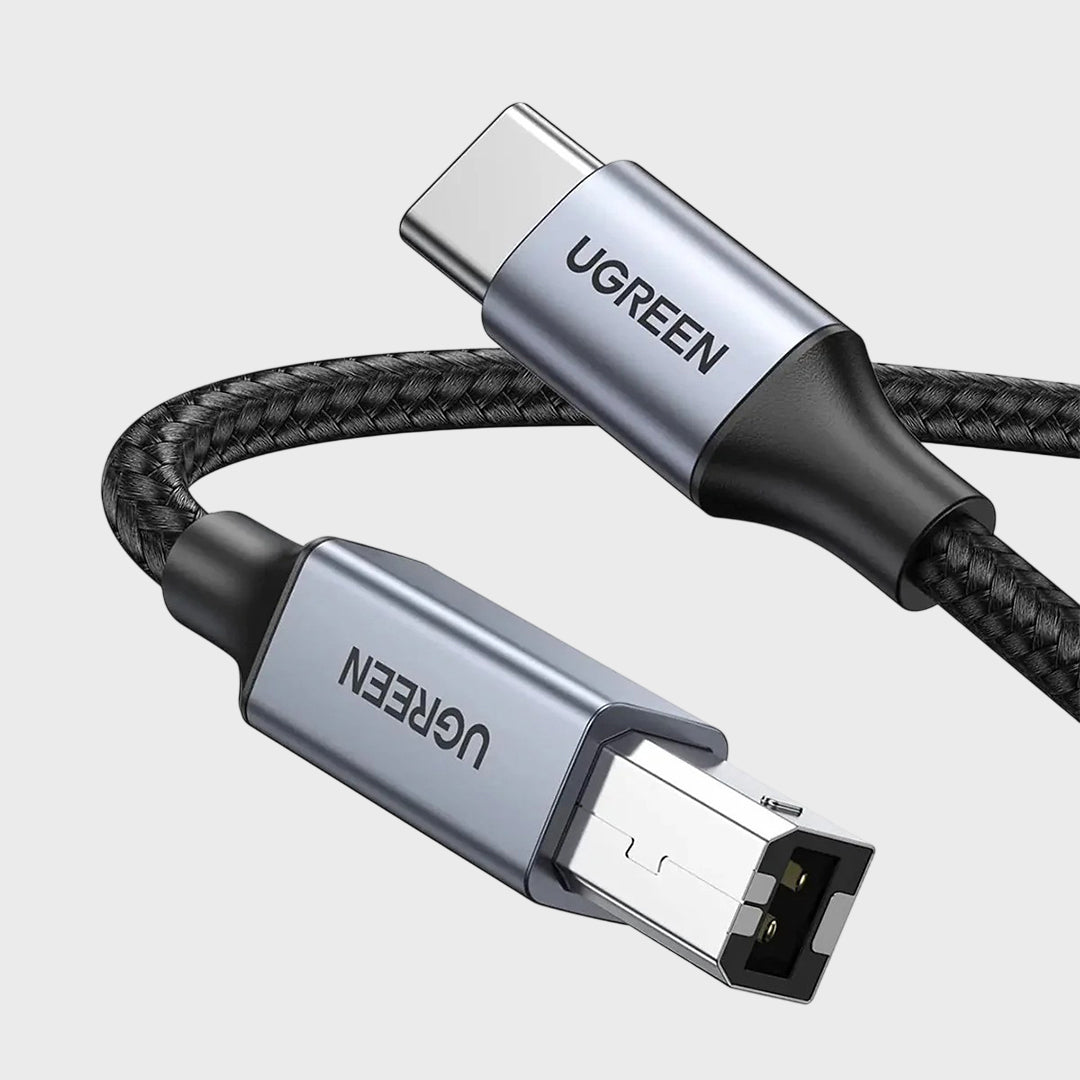 Kabell USB-C (M) Ne USB-B 2.0 (M) 2m Ugreen