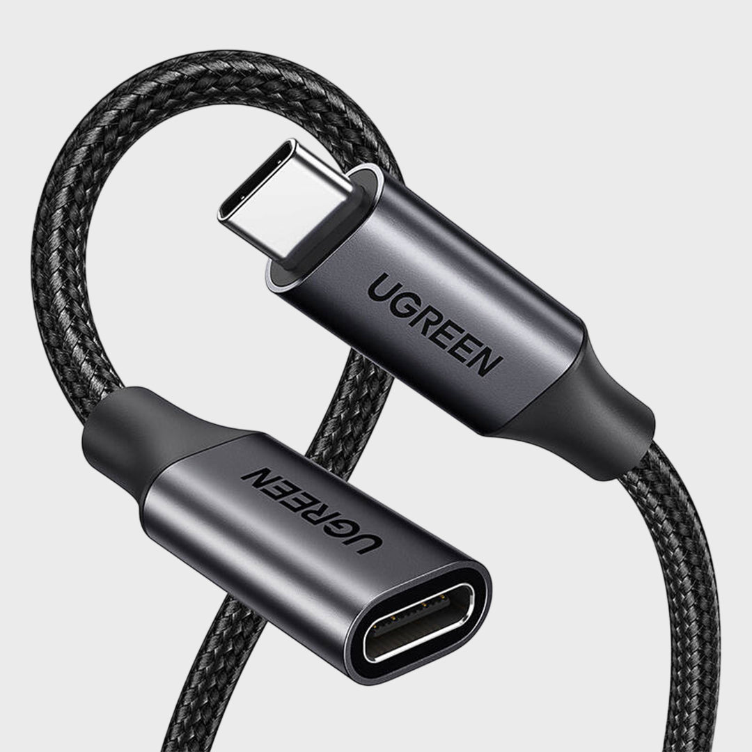 Kabell USB-C (M) Ne USB-C (F) Ugreen 1m