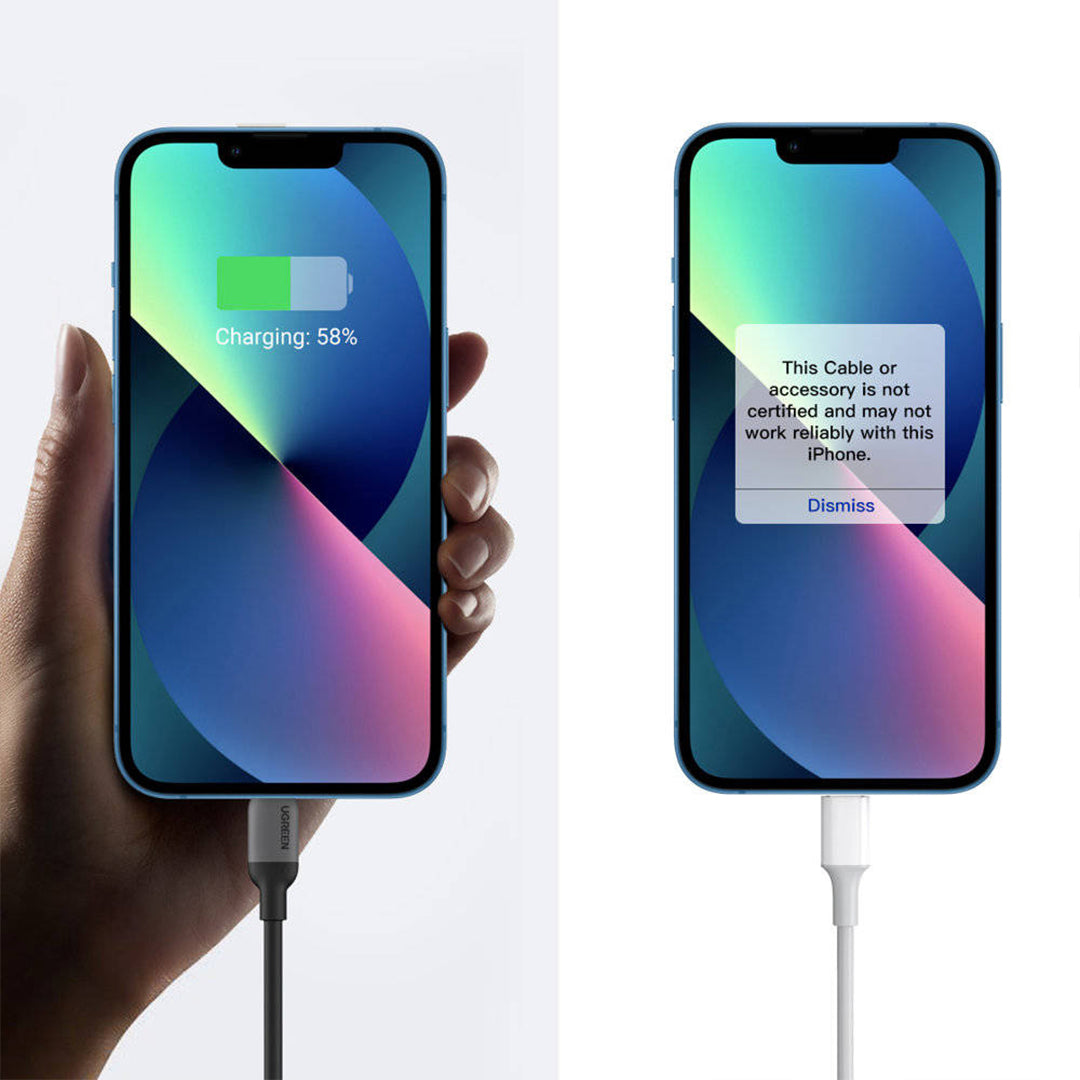 Kabell Karikimi USB-C Ne Lightning 20W UGreen