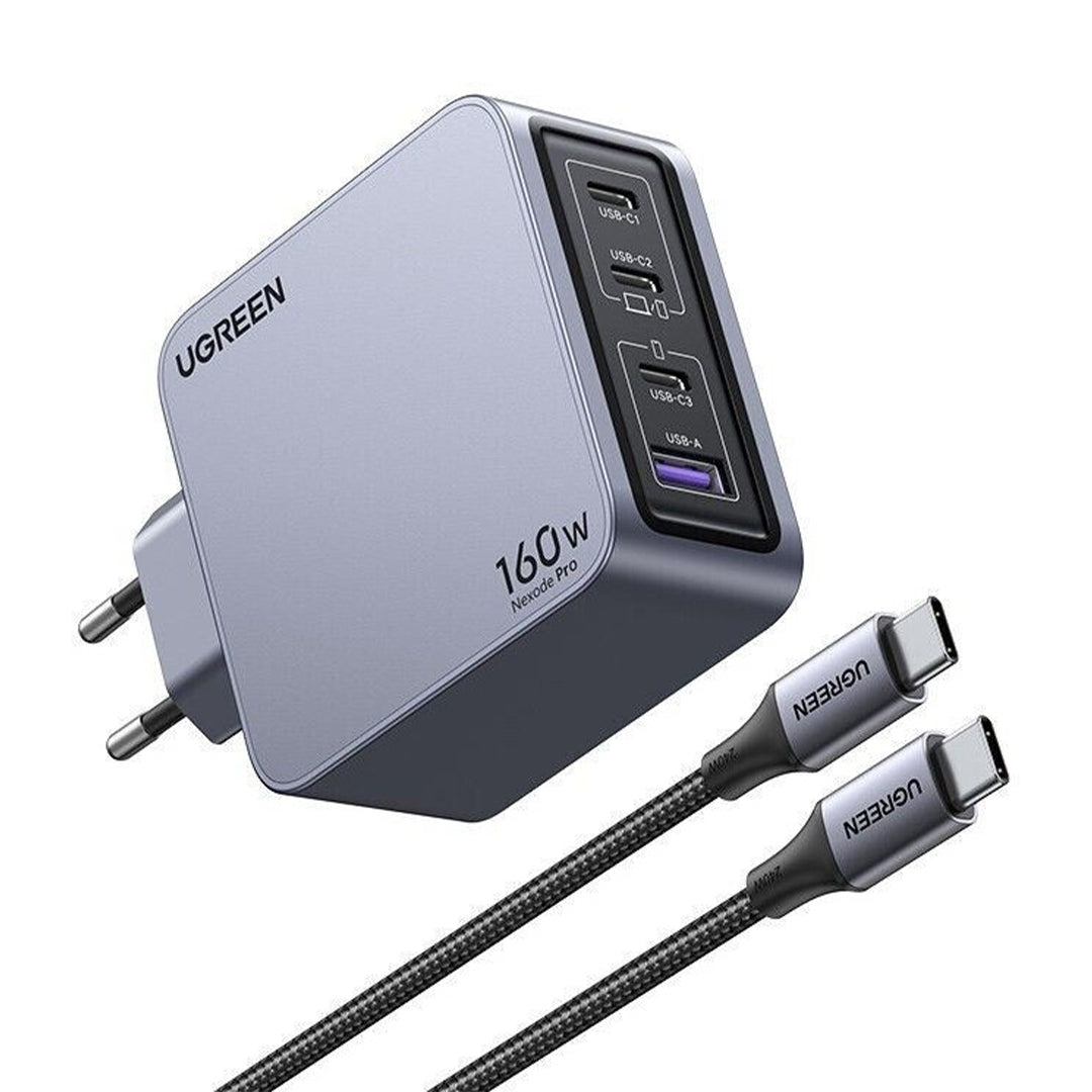 Adaptor Karikimi Nexode Pro 160W UGreen Me Porte USB-A & 3xUSB-C